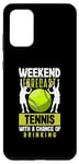 Coque pour Galaxy S20+ Prévisions de week-end Tennis Sports drôles