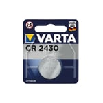 Varta piles plates Lithium CR2430, 3,0 Volt 1 Blister