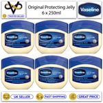 6 x Vaseline Original Petroleum Jelly 250ml For All Types Of Skin