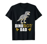 Robotics Dad, DinoBot Dinosaur Robot T Rex Robotics T-Shirt