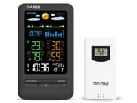 Garni 291 Line, Svart, Vit, Inomhusbarometer, Inomhushygrometer, Inomhustermometer, Utomhusbarometer, Utomhushygrometer,..., Barometer, Hygrometer, Termometer, 20 - 95%, 20 - 95%, 5%