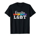 Houston LGBT Flag Pride Month Outfit Gay Lesbian Trans T-Shirt