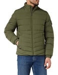 Tommy Hilfiger Men Jacket for Transition Weather, Green (Army Green), XXL
