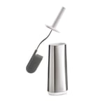 Joseph Joseph Flex - Smart Hygienic Silicone Toilet Brush with Holder Set, Fl...