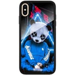 Apple Iphone Xs Max Svart Mobilskal Med Glas Panda