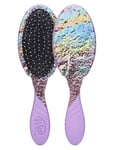Pro Detangler Super Slick Rainbow Sheen Beauty Women Hair Hair Brushes & Combs Detangling Brush Multi/patterned Wetbrush