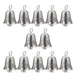 30 st Vintage Tennklockor Tibetanska Silverklockor Antik Klockor Berlocker Hängen för DIY Hantverk Vindspel Smycken Tillbehör