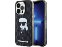 Karl Lagerfeld Klhcp15xhnkmklk Iphone 15Pro Max 6.7" Black Hardcase Monogram Ikonik