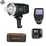 UK Godox AD600BM 600W HSS Flash+XPro-N 2.4G Transmitter+X1R-N Receiver For Nikon