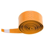 DAUERHAFT Delicate Design Bow Riser Handle Grip Tape Tennis Badminton Racket Overgrip Super Grinding Sand Wear-resisting Non-slip Stretchy Handle Grip,for Archery(Orange)