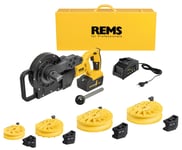 REMS 580068 R220 Bockmaskin 16-32 mm, med batteri och laddare