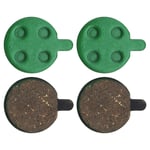 2 Pairs Ceramic Brake Pads for Xiaomi M365 Pro/Pro 2 Electric Scooter Part Green
