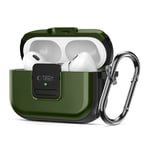 Tech-Protect Defender Hook MagSafe Fodral för Apple AirPods Pro 1/2 - Grön