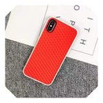 Sports Shoes Sole Phone Case for iPhone 5 5S SE 6 6S 7 8 Plus X XS XR 11 Pro MAX New Sneakers Bottom Soft Rubber Cover-Red-For iphone 6 6S Plus