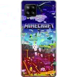 Samsung Galaxy A42 5G Genomskinligt Skal Minecraft