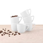 'Holst Porcelaine CF 008 Tasse à Espresso/Moka Conform 0,06 l Blanc 5,4 x 5,4 x 5.1 cm, 6 unités