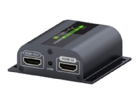 TECHly HDMI Extender with IR on Cat. 6 Cable - Sändare och mottagare - video/ljud/infraröd förlängare - upp till 60 m