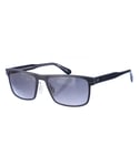 Hugo Boss Mens Acetate sunglasses with rectangular shape 0106S men - Grey - One Size