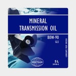 Orbitrade Mineralolja för växelhus Mineral Transmission Oil, 80W-90, API GL-5, 5 liter