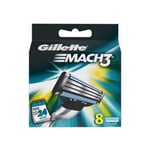 Gillette Mach 3 Rakblad - 8 st