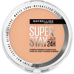 Maybelline New York - Fond de Teint-Poudre Hybride - Longue Tenue - Couvrance Mate Lumineuse - Vegan & Waterproof - Tous Types de Peaux - Superstay 24H - Teinte : 30 - Emballage Blister - 53 g