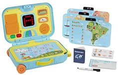 little tikes 657641C Play Learning Activity Suitcase-Interactive and Educational Toy-Includes Maps, Passport, and More-for Kids Ages 3 Years Plus