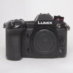 Panasonic Used Lumix G9 Mirrorless Camera Body Black
