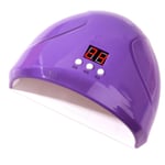 36w Nail Dryer Led Uv Lamp Usb Charge Purple