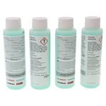 Bosch Siemens 4x original sanitizing detergent bottles 125ml dryer