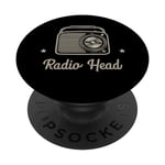 Retro Vintage Radio Head PopSockets Swappable PopGrip