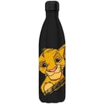 Hômadict BOUTEILLE ISOTHERME DISNEY - Gourde Inox Reutilisable Le Roi Lion - Maintien chaud et froid 12h - Pour sport, voyage, quotidien, 500ml - BPA Free - Licence Officielle