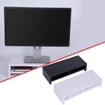 Desktop Monitor Stand LCD TV Laptop Rack Computer Screen Riser Shelf Offi UK REL