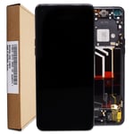 AMOLED Touch Screen Assembly Black Frame For Oppo Find X5 Pro Replacement Repair