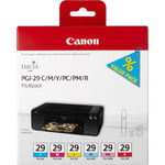 Canon PGI-29 C/M/Y/PC/PM/R Colour Multipack