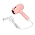 (Pink)1000w Mini Hair Dryer Blow Dryer Electric Hair Drying Tool GFL
