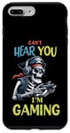 Coque pour iPhone 7 Plus/8 Plus Lunettes de soleil pour jeux vidéo - Motif crâne de pirate - Halloween