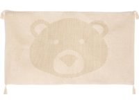 Atmosphera barnmatta Dekorativ teddybjörn Beige boho matta 60x90 cm