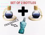L’MALE SET of 2 - Car Air Freshener Oil Diffuser Inspired 10ML Bottle