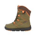 Kamik Stance2 Winter Boots, Olive Orange Olo, 2.5 UK
