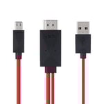 Câble Adaptateur MHL MICRO USB HDMI TV Full HD 1080P,JL780