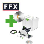 Festool 577846 TS 55 F-Plus Master Edition 110V 160mm Plunge Cut Saw Set