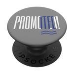 ITFC PROMOTED! Ipswich Town Fan Fun Promotion Graphique blanc PopSockets PopGrip Interchangeable