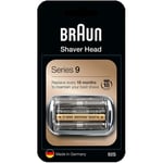 Braun Series 9 Electric Shaver Replacement Cassette Cartridge Foil, 92S, Silver - EU Blister