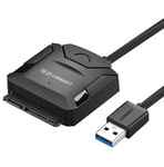 Ugreen HDD SSD USB 3.0 - SATA-adapter - Svart (20611)