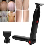 Men Electric Body Trimmer Shaver Razor Back Hair Self Groomer Set Do-It-Yourself