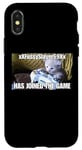 Coque pour iPhone X/XS Funny Trad Gaming Cat Has Joined Video Game Cute Kitty Meme