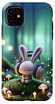 iPhone 11 Kawaii Bunny Headphones: The Bunny's Playlist Case