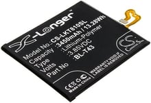 Kompatibelt med LG LMG810EA, 3.85V, 3450 mAh