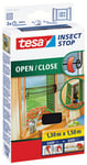 Tesa Insect Stop Comfort insektsnät, 1,3x1,5 m, antracit