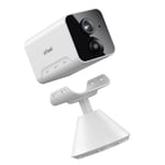 ieGeek Camera Surveillance WiFi Interieur sans Fil Batteries AI/PIR Détection Mouvement Vision Nocturne Audio Bidirectionnel Sirène